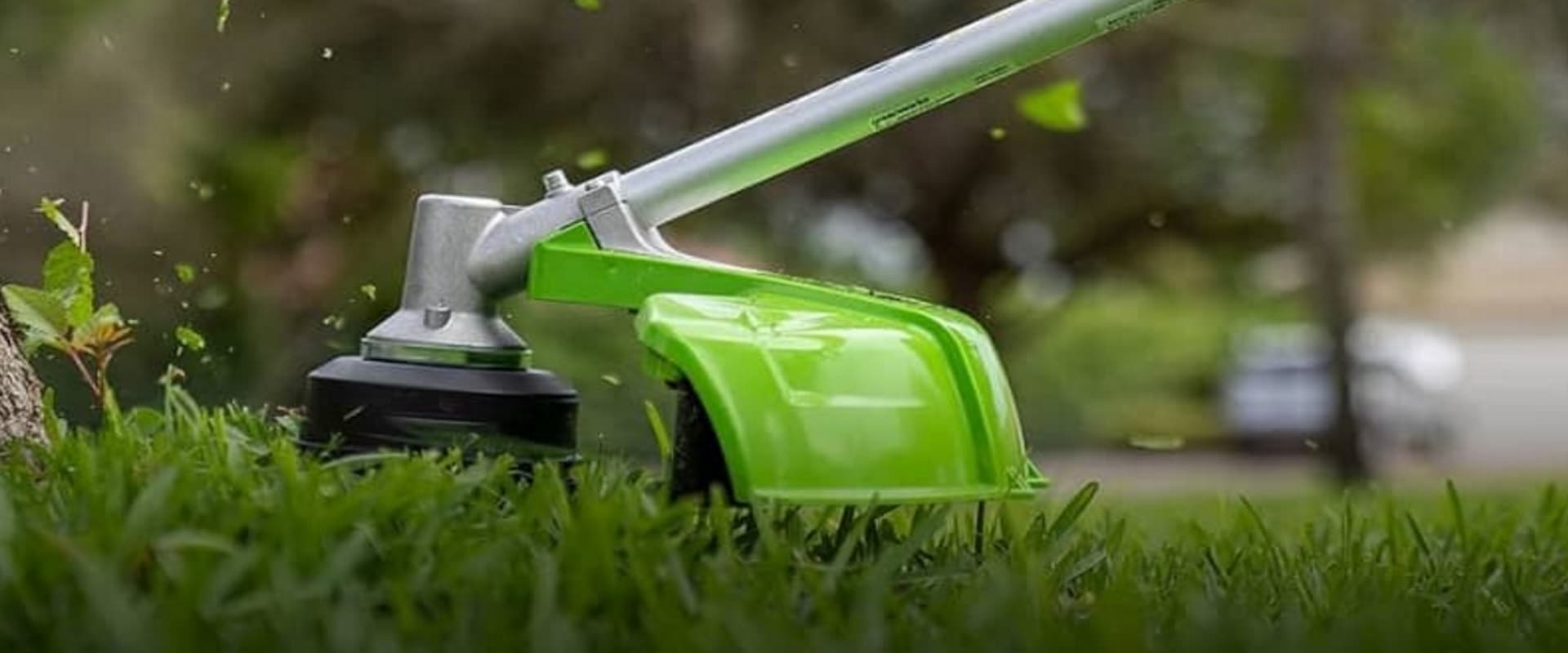 Trimming Grass
